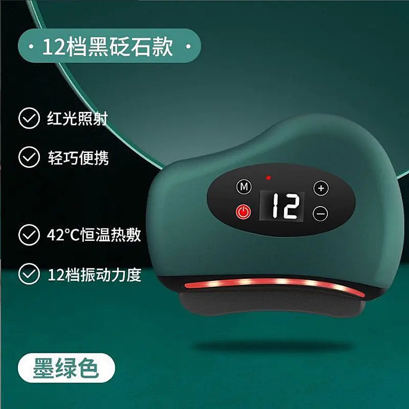 Electric Gua Sha Tool for Facial Beauty with Heat