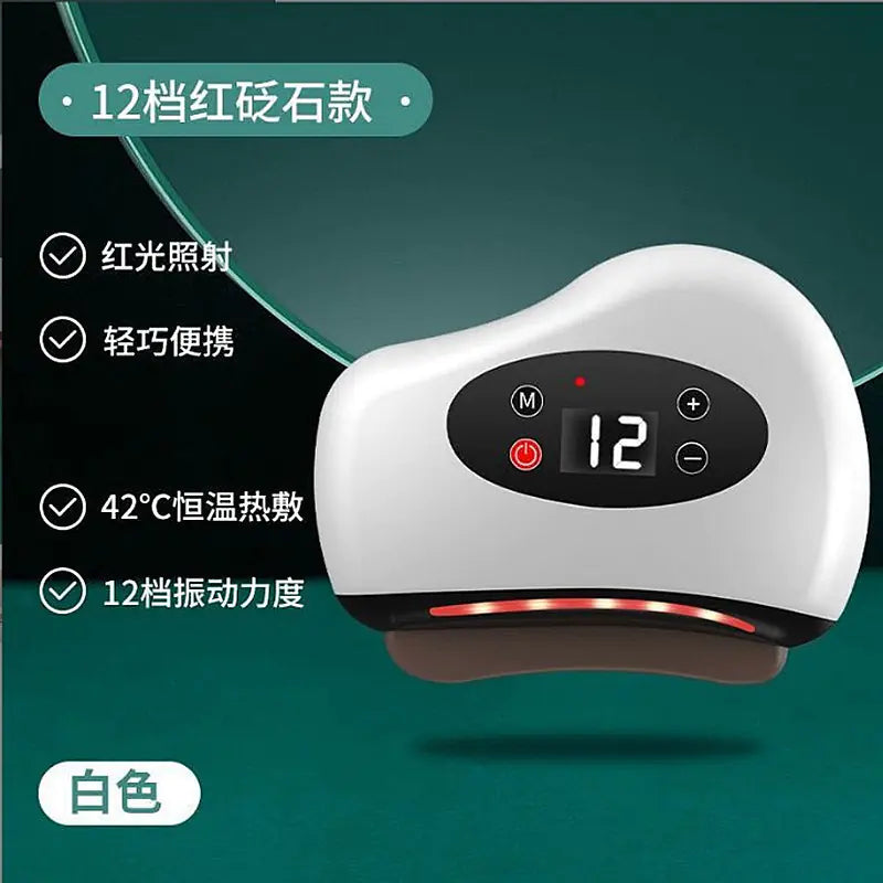 Electric Gua Sha Tool for Facial Beauty with Heat
