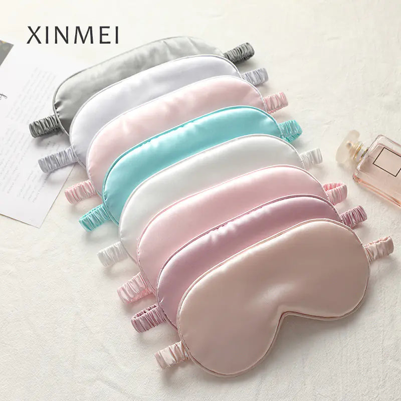 Double-Sided Silk Sleep Mask for Travel and Naps