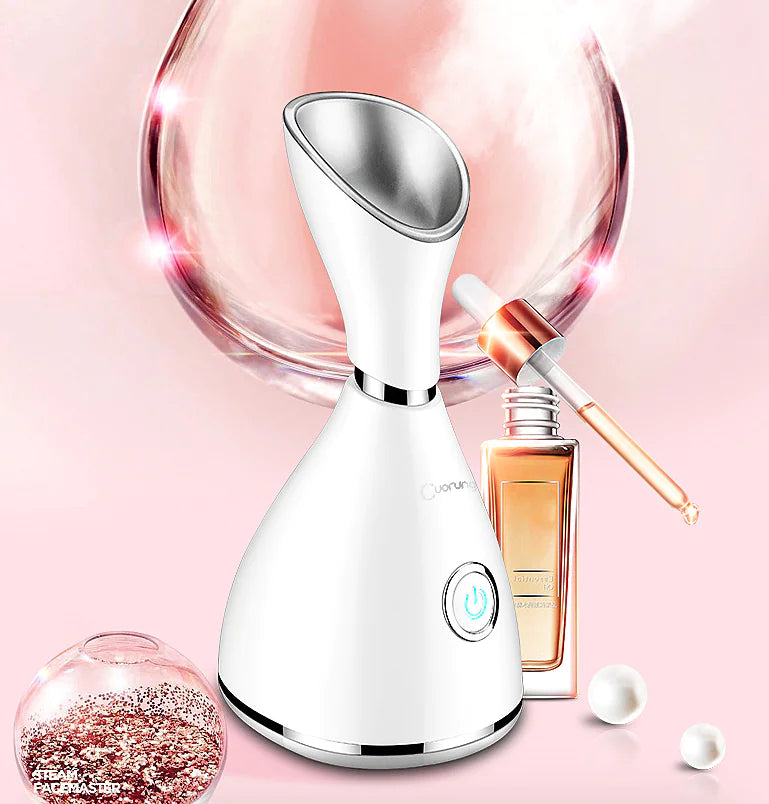 Home Facial Steamer and Nano Cleansing Device