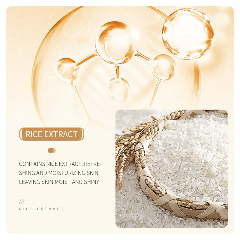 BIOAOUA Rice Skincare Set - 6 Pieces (Cross-Border Trade)