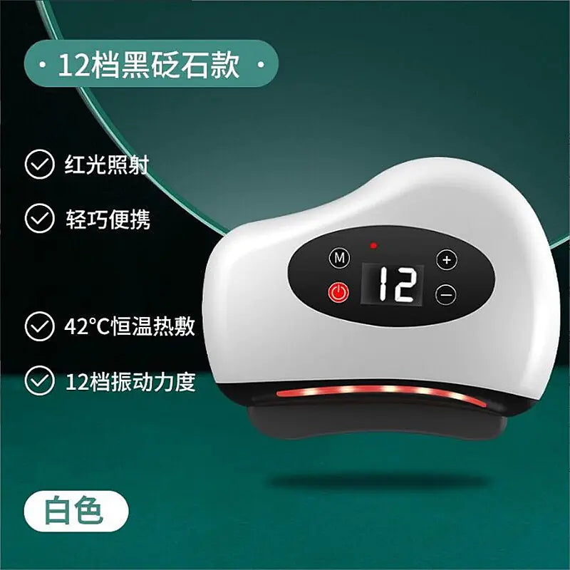 Electric Gua Sha Tool for Facial Beauty with Heat