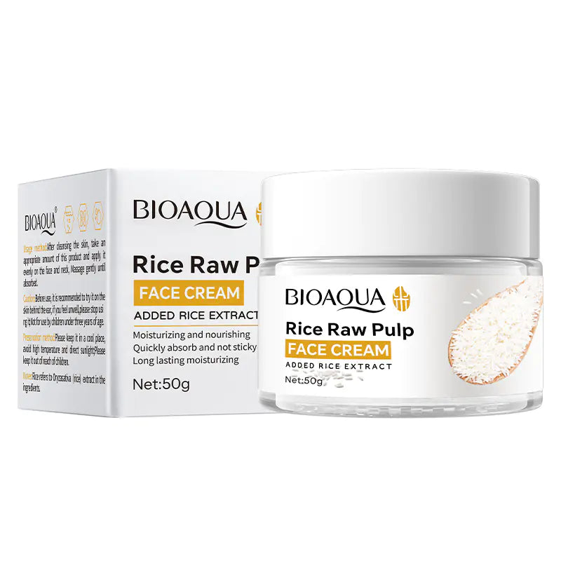 BIOAOUA Rice Skincare Set - 6 Pieces (Cross-Border Trade)