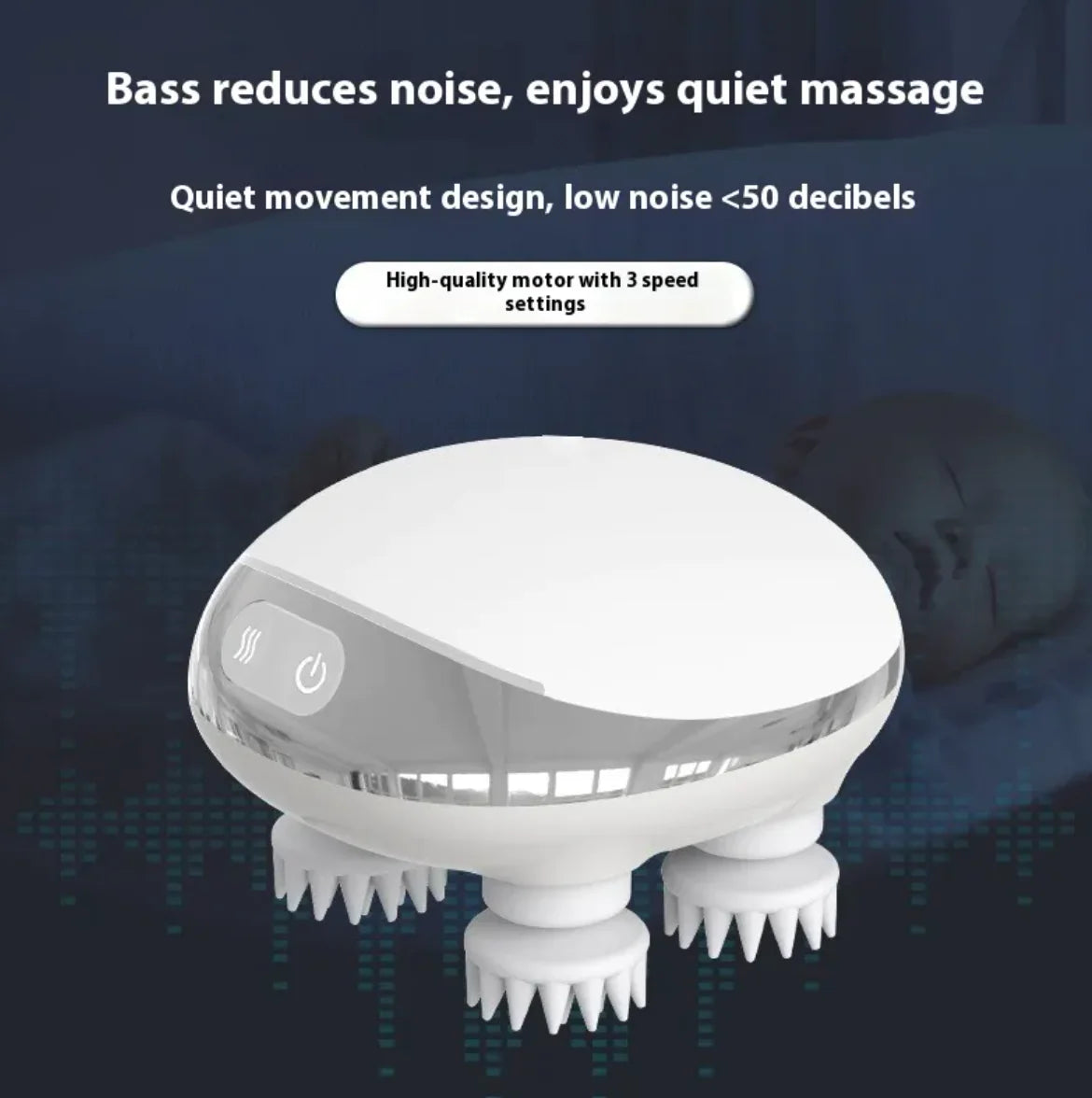 Waterproof Octopus Scalp Massager