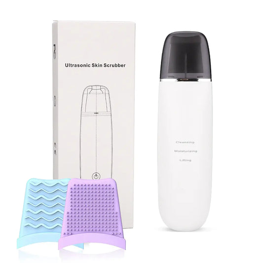 Ultrasonic Skin Scrubber with EMS for V-Face Tightening